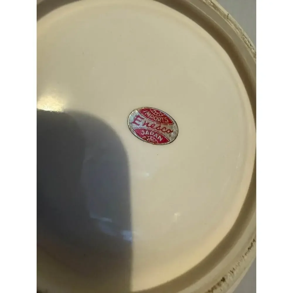 Basin/Bowl Small Ceramic Blue/White Onion Pattern 5 1/4” Enesco Japan VTG